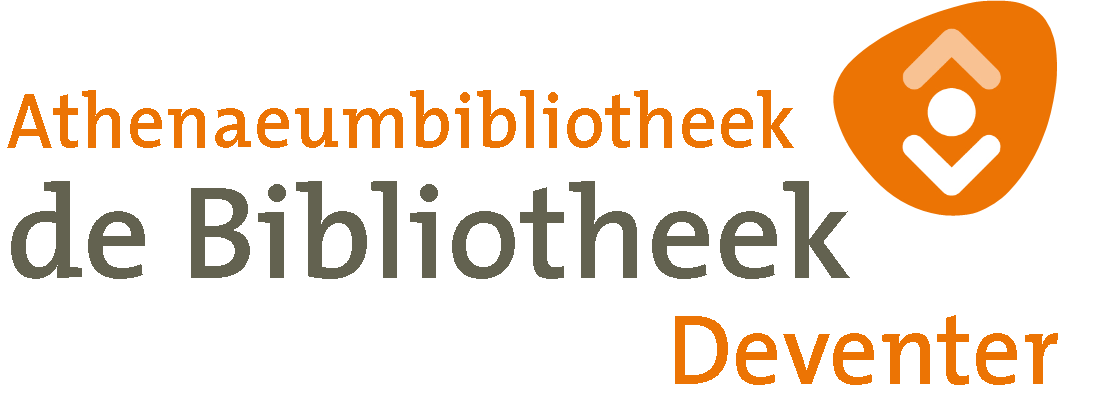 Logo van de Bibliotheek Deventer, onderdeel Athenaeumbibliotheek